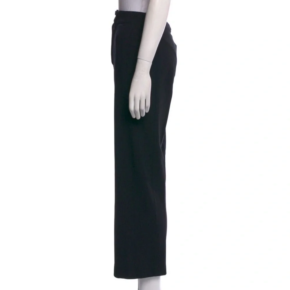 Vintage Chanel Boutique 1998 Black High-Rise Wide Leg Pants